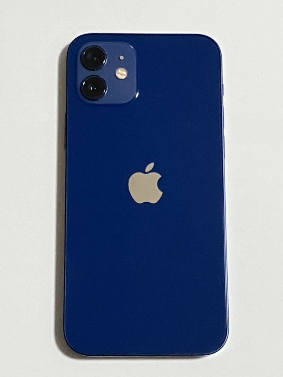 SIMフリー iPhone12 128GB 判定 ○ アイフォン スマートフォン ブルー 送料無料 iPhone 12 スマホ_画像2