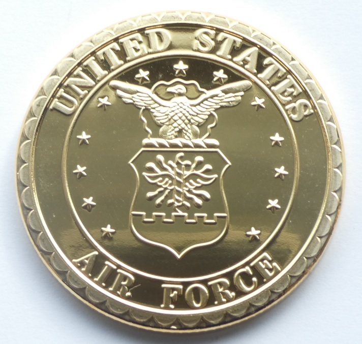 【説明文必読】アメリカ合衆国 空軍 United States Air FORCE B-52 戦略爆撃機 コイン メダル_画像2