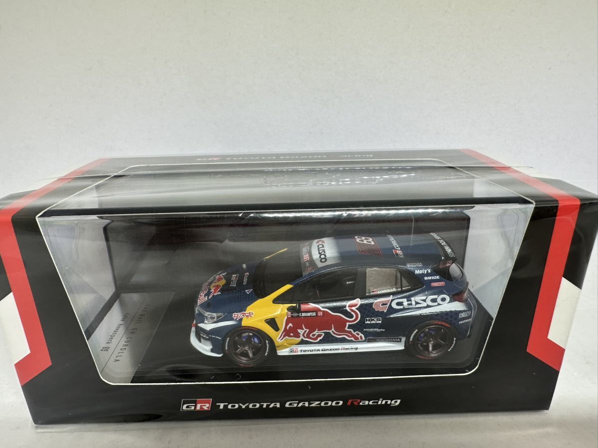 [限定品] 1/43 Red Bull GR COROLLA 東京オートサロン2024 TAS カローラ TOYOTA GAZOO Racing インターアライド ハイストーリー Hi-Story_画像1