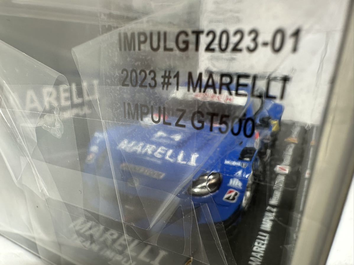 [ニスモフェスティバル 2023限定] 1/43 SPARK MARELLI IMPUL Z GT500 SUPER GT 2023 NISMO CALSONIC カルソニック インパル スパーク_画像2