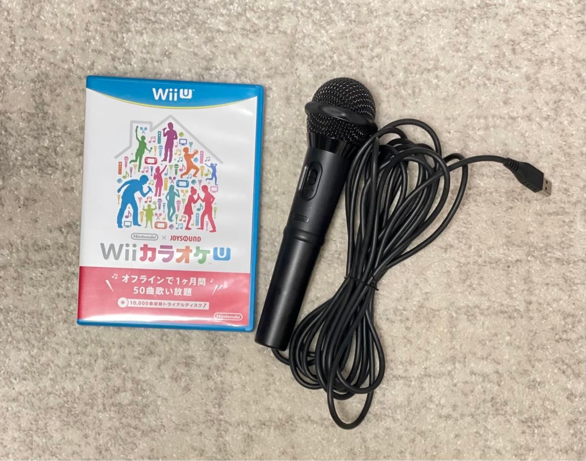 Wii U カラオケ　マイクセット