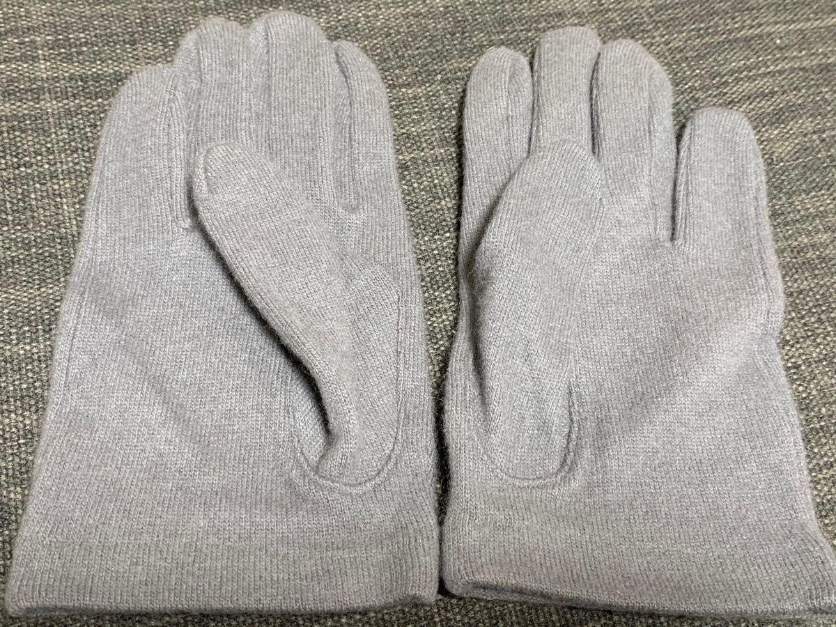 【未使用品】バーバリーロンドン　カシミア手袋