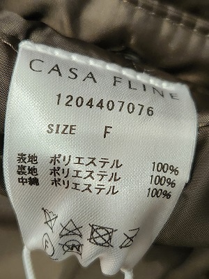 CASA　FLINE 　アウター　　サイズF　未使用￥51700値札付き【８８３３－１】_画像8