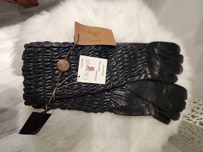 イタリア製　GLOVES　ロング手袋　上質な革　【８８４１－３１】_画像1
