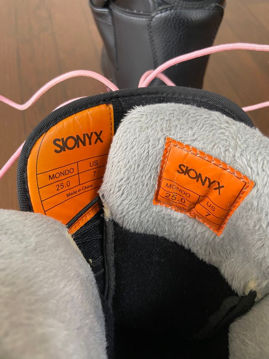 SIONYX サイオニクス スノーボード ブーツ レディース　25.0cm 