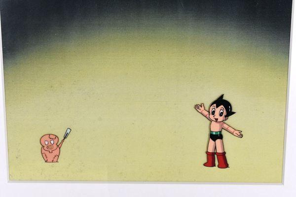 セル画額「鉄腕アトム」 セル画 18.5×23.5 F:39.5×47 た行 セル画額「鉄腕アトム」 セル画 18.5×23.5 F:39.5×47 た行