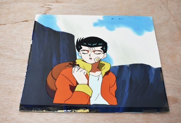 幽遊白書 浦飯幽助 2」セル画 背景 動画付 S:24.5×27 Yu Yu 幽遊白書 浦飯幽助 2」セル画 背景 動画付 S:24.5×27 Yu Yu
