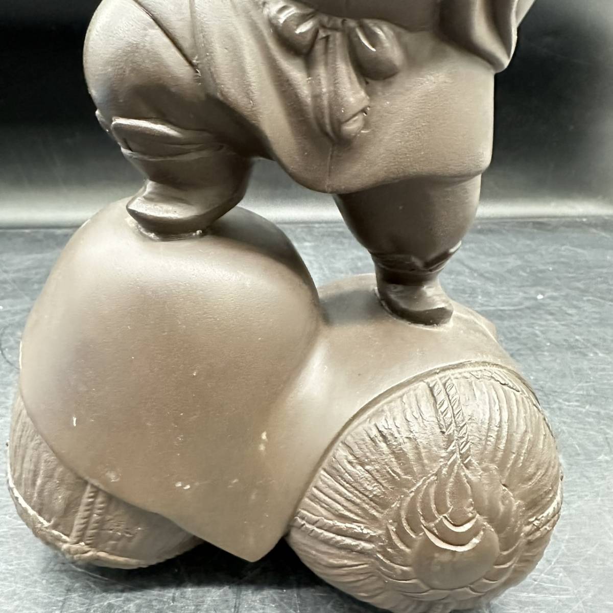 中古 大黒天様 銅製 重量5kg 商売繁盛 家内安全 金運 風水 FQ1150 中古 大黒天様 銅製 重量5kg 商売繁盛 家内安全 金運 風水 FQ1150