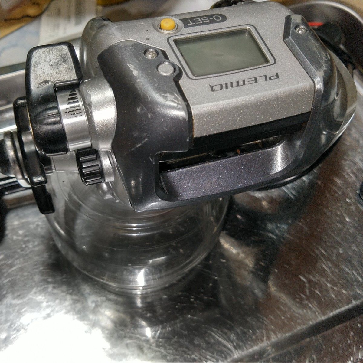 ⑦-1 シマノ電動リール OHクラッチカム新品交換済み12プレミオ ⑦-1 シマノ電動リール OHクラッチカム新品交換済み12プレミオ