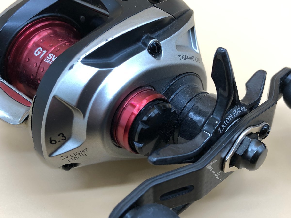 DAIWA/ダイワ SV ライトリミテッド 6.3R-TN 右巻き/ライトハンドル ベイトリール 釣り フィッシング ☆良品☆[62-1209-E10]_画像6