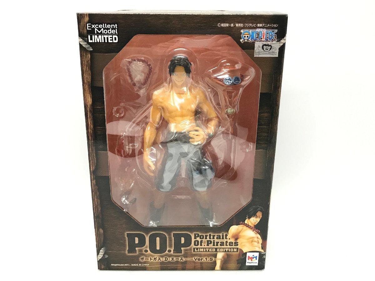 未開封 2点 P.O.P DX POP ONE PIECE トラファルガー・ロー / P.O.P LIMITED EDITION ポートガス・D・エース Ver.1.5 ☆良品☆ [301-S1]_画像7