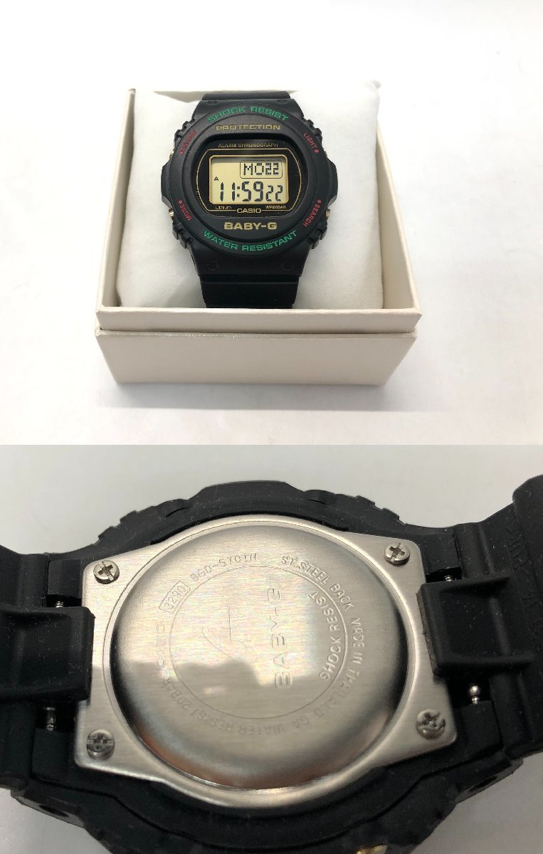 1円～ CASIO G-SHOOK 5点 まとめ セット / DW-5600E DW-6900 AW-591 DW-6700 BGD-570TH【ジャンク・現状品】 [771-0122-N5]_画像10