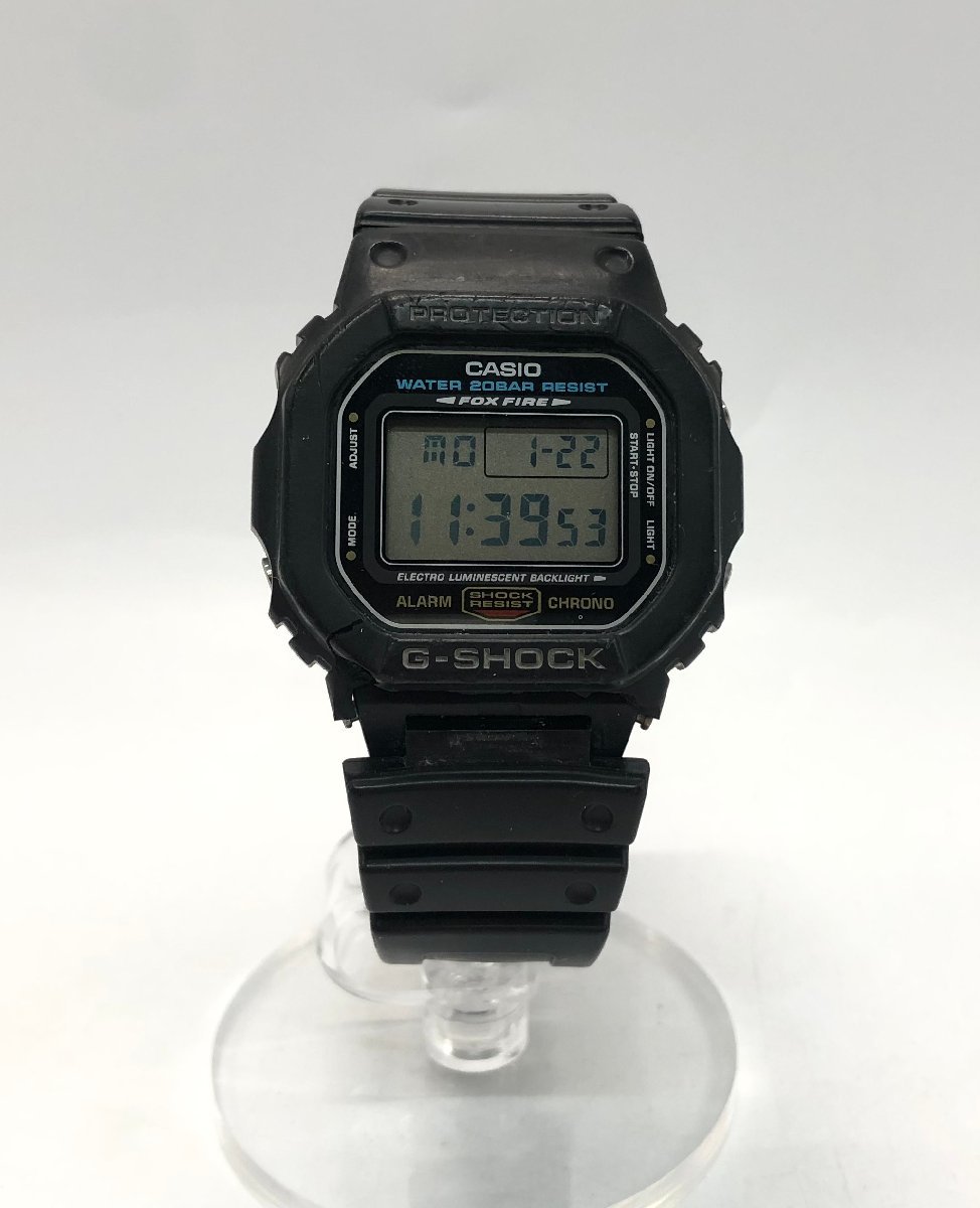 1円～ CASIO G-SHOOK 5点 まとめ セット / DW-5600E DW-6900 AW-591 DW-6700 BGD-570TH【ジャンク・現状品】 [771-0122-N5]_画像2