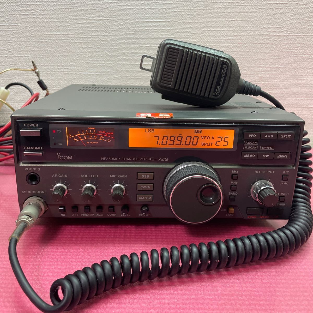 Yahoo!オークション - アイコム ICOM IC-729 HM-36 アマチュア Yahoo!オークション - アイコム ICOM IC-729 HM-36 アマチュア