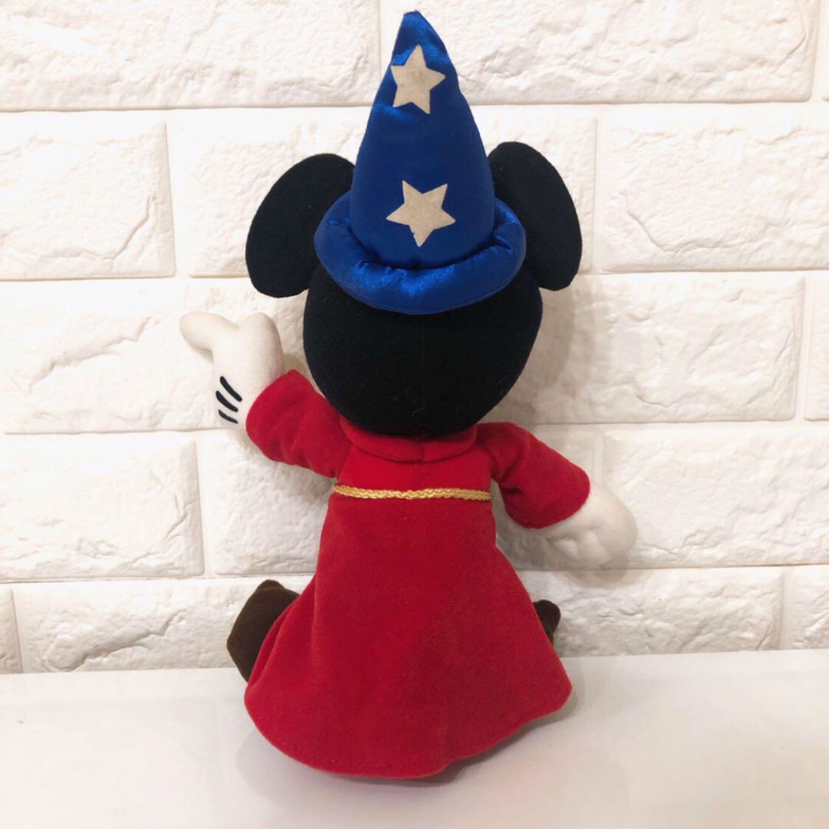 ミッキーマウス 魔法使いの弟子 ぬいぐるみ 1999年製 非売品 ミッキーマウス 魔法使いの弟子 ぬいぐるみ 1999年製 非売品