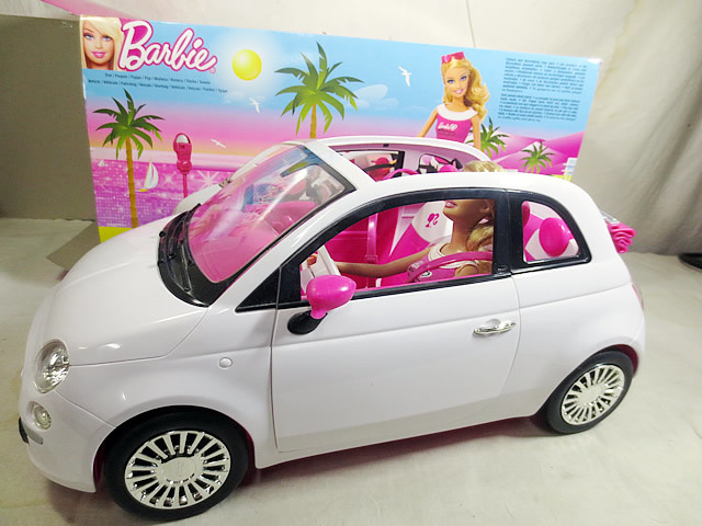 新品同様　マテル Barbie バービー バービーのFIAT_画像2