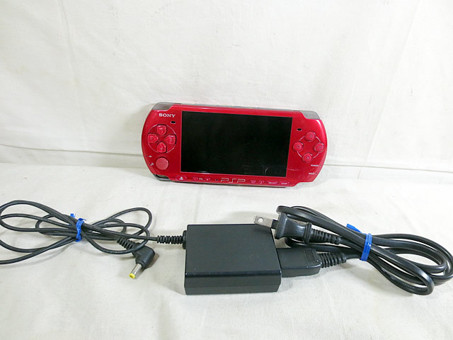 美品　ソニー　PSP-3000 本体 ラディアントレッド