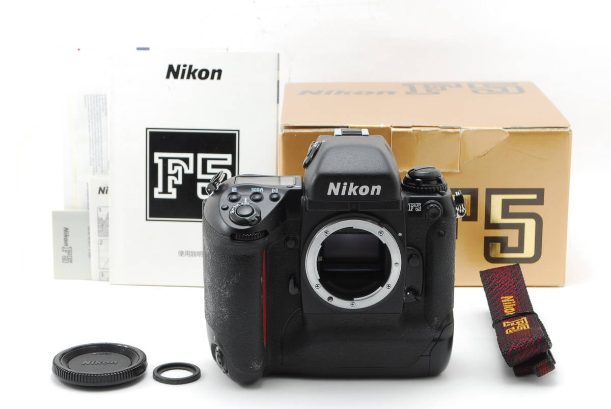 美品!!箱付き!! NIKON ニコン F5 ボディ シリアルNo.323xxxx #5505