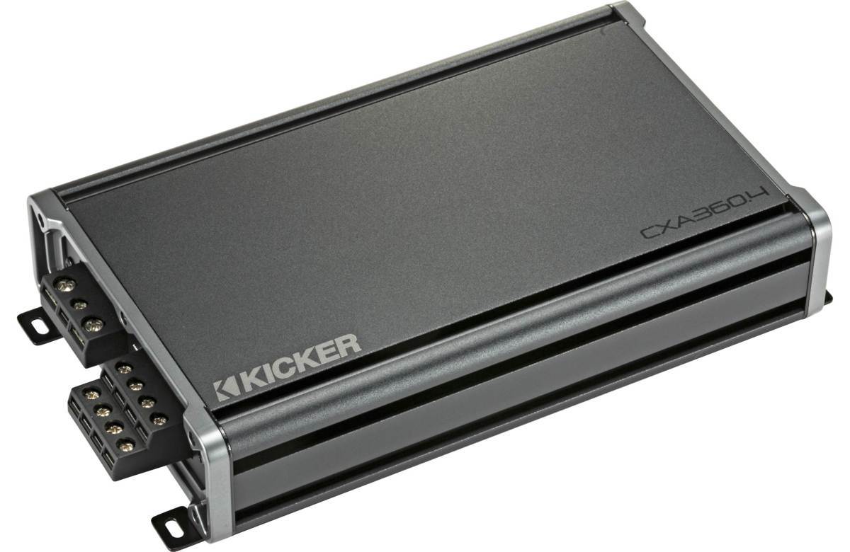 #USA Audio# recent model Kicker Kicker CXA360.4 (46CXA3604) Class A/B 4ch * with guarantee * tax included 
