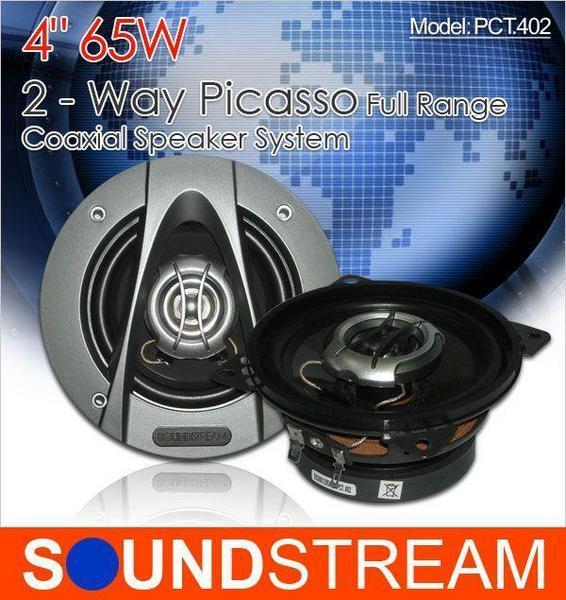 ■USA Audio■サウンドストリームSoundstream PCT.402 10ｃｍ Max.130W●保証付●税込_画像1