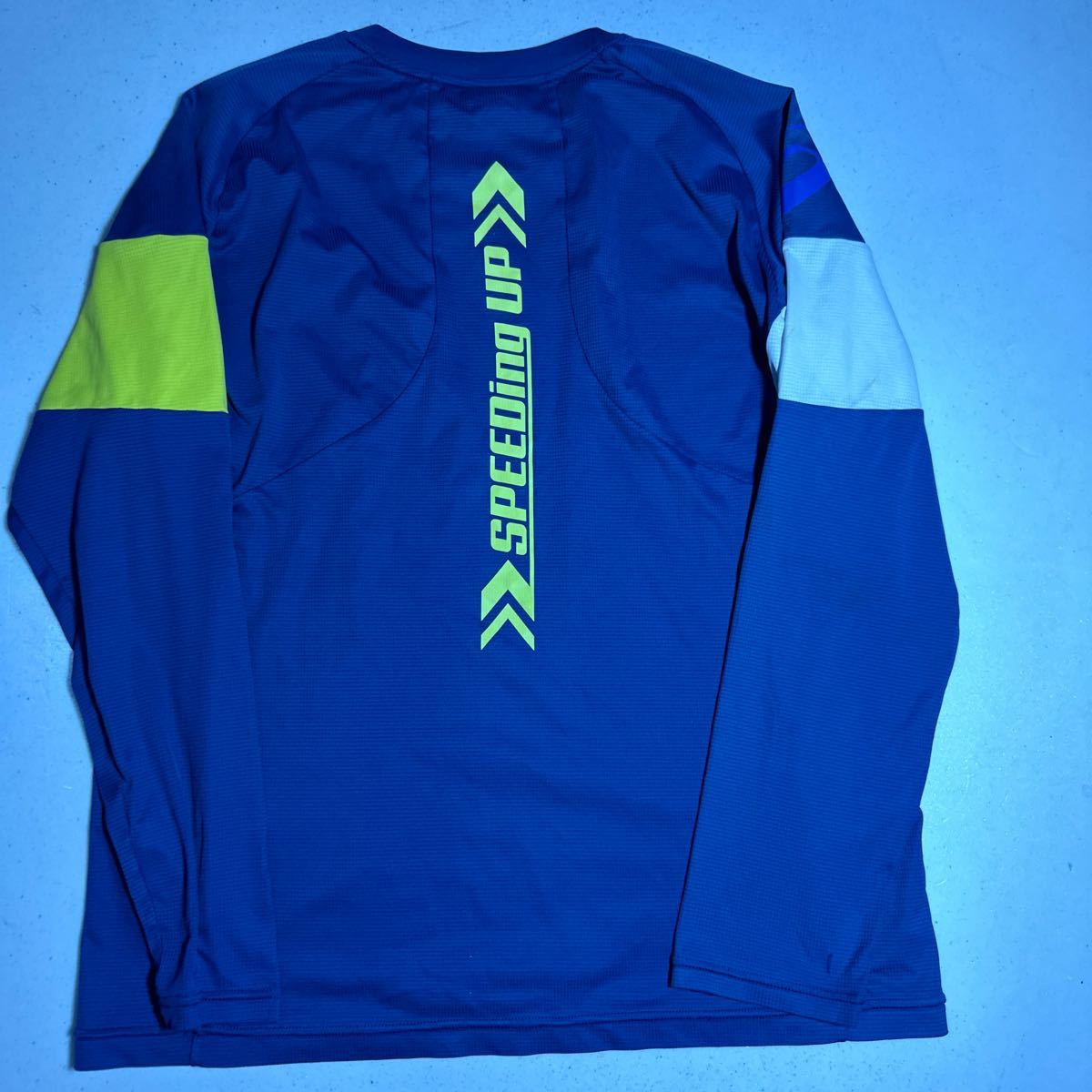 アシックス asics 陸上 マラソン トレーニング用 長袖プラクティスシャツ ウェア Mサイズ_画像8