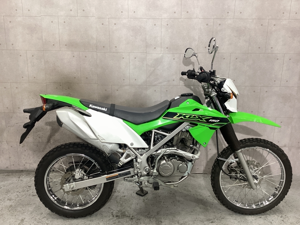 低金利2.9％～★美車★カワサキ KLX150・低走行4,172km・割れ無し・オフロード・ノーマル車・初心者にもお勧め 検）KLX125 KLX250 ck5989_画像1