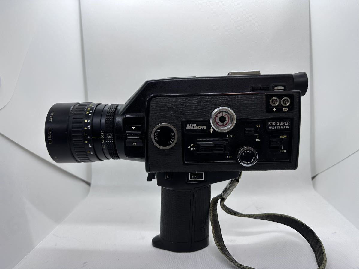 Nikon R10 SUPER 8ミリカメラ ムービーカメラ フィルムカメラ 通電確認 _画像3