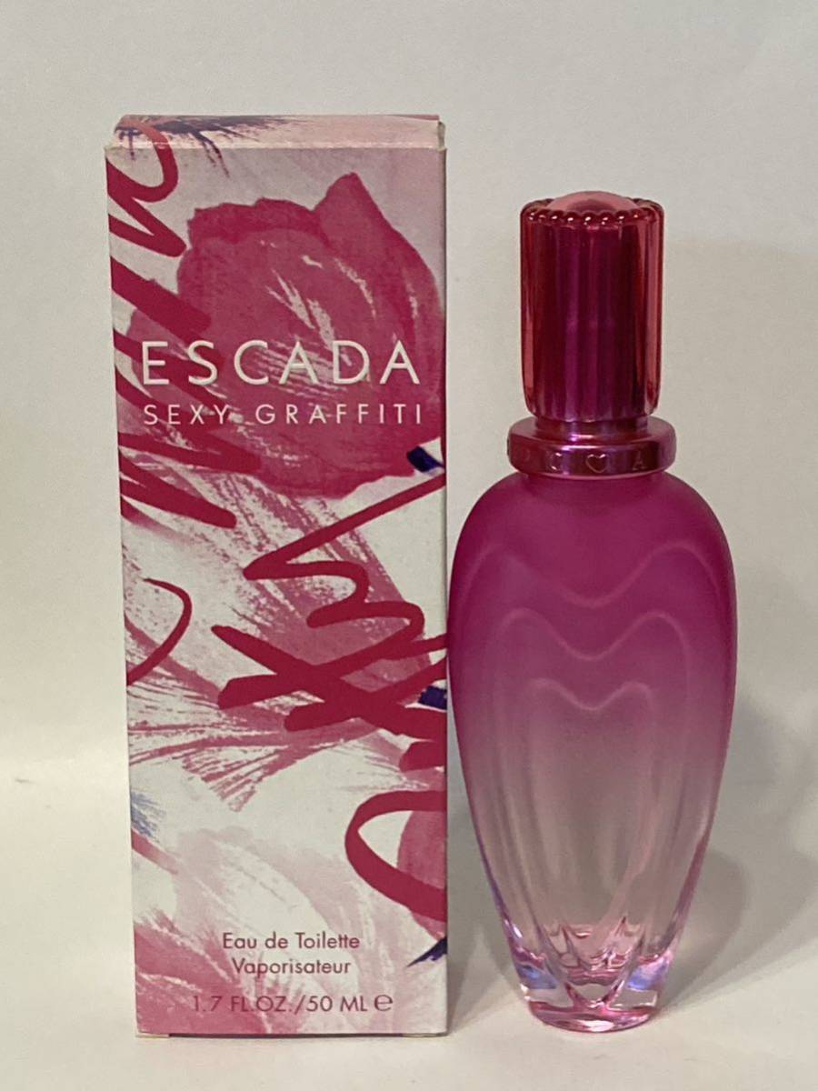 I4A333◆新古品◆ エスカーダ ESCADA セクシー グラフィティ オードトワレ EDT 香水 50ml_画像1