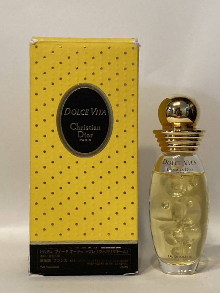 I4A399◆ クリスチャン ディオール Christian Dior ドルチェヴィータ DOLCE VITA オードゥ トワレ EDT 香水 20ml_画像2