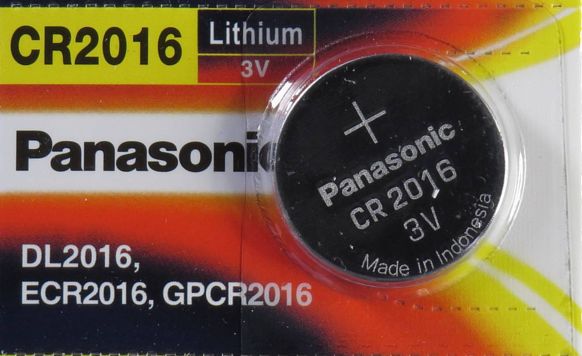 *[ prompt decision free shipping ]1 seat 5 piece 588 jpy * Panasonic* CR2016 3V lithium battery medical thermometer for battery wristwatch keyless use recommendation time limit :2030 year 12 month *