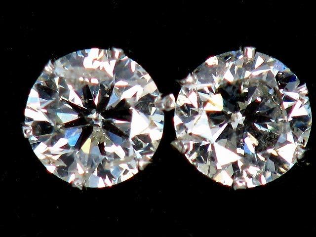 【宝石屋本舗】計0.50ct　PT900　良質天然ダイヤモンド　ピアス_画像8