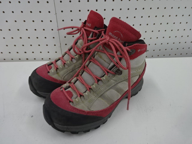 mont-bellti ton boots wide lady's shoes mountain climbing shoes 033823003