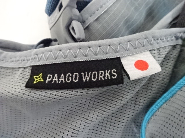 PaaGo WORKS ラッシュ5R パーゴワークス トレラン 登山 バックパック 033854004の画像6