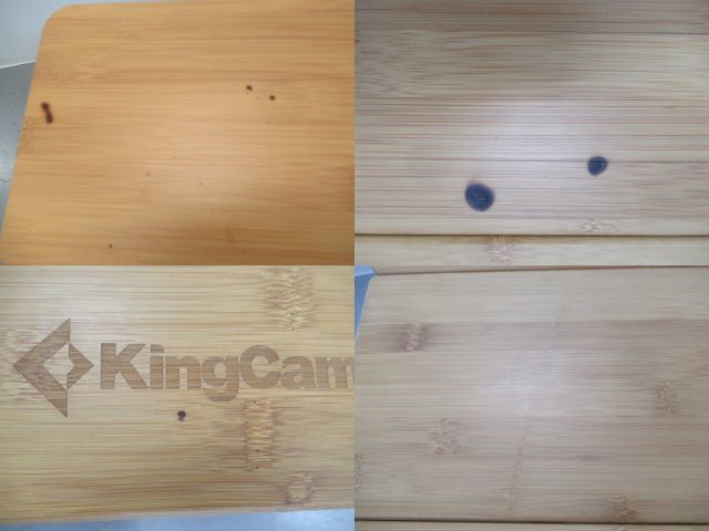 KingCamp キングキャンプ バンブーテーブルL KC3953 竹製 BBQ キャンプ テーブル/チェア 033871003_画像4