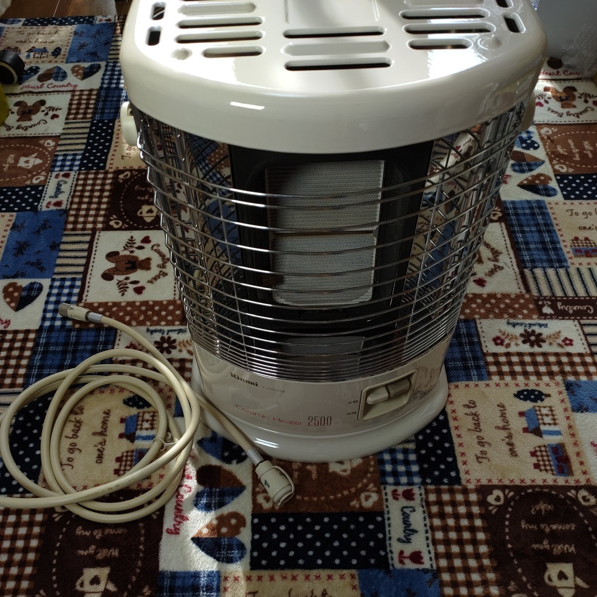 リンナイ ガスストーブ Rinnai R-652PMSⅢ　Ceramic Heater 2500 3ｍガスコード付き セラミックヒーター 12A 13A都市ガス 管理番号SO-KO_画像1