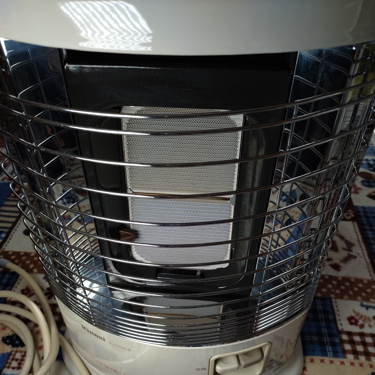 リンナイ ガスストーブ Rinnai R-652PMSⅢ　Ceramic Heater 2500 3ｍガスコード付き セラミックヒーター 12A 13A都市ガス 管理番号SO-KO_画像2