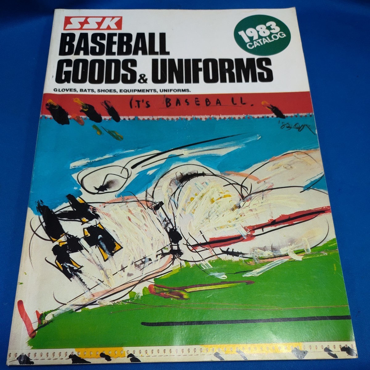送料185円 BASEBALL 野球 カタログ 1983年 グッズ ウエアー ユニフォーム MIZUNO SSK SPALDING 管理番号A-1(KO)_画像2