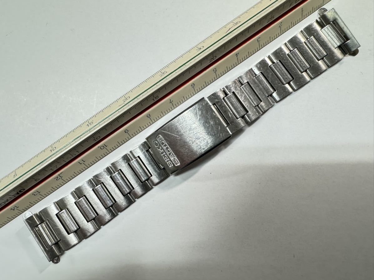 セイコー ステンレスベルト SEIKO 5 ACTUS 18mm幅　　XAA 621 stainless steel bracelet 金属ベルト　　FIVE アクタス　☆6_画像4