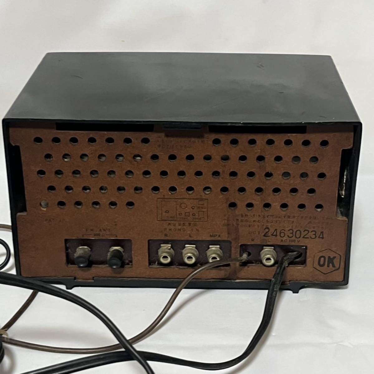 希少　TRIO トリオ　Hi-Fi FM-108 真空管 FMチューナー　通電のみ確認済_画像5