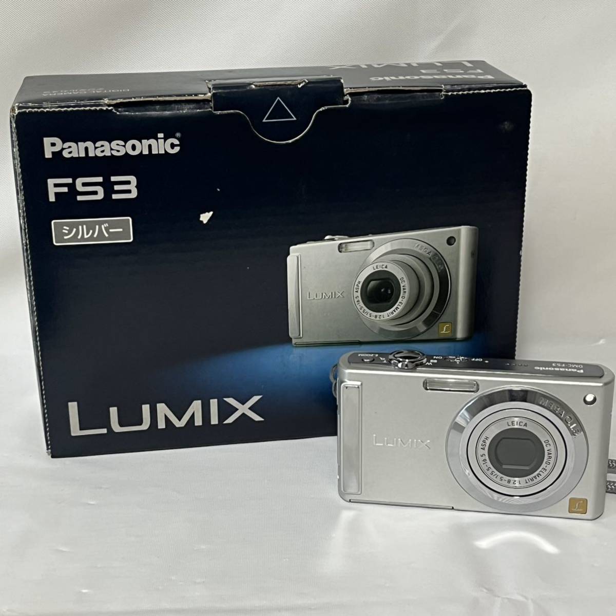 限​定​販​売​】 DMC-FS3 LUMIX Panasonic パナソニック シルバー 動作