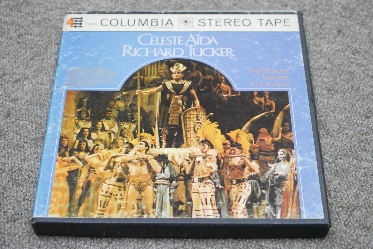 オープンリール ミュージックテープ 7号 RICHARD TUCKER　リチャード・タッカー　COLUMBIA MQ-887　テノール　オペラ　歌劇 クラシック_画像2