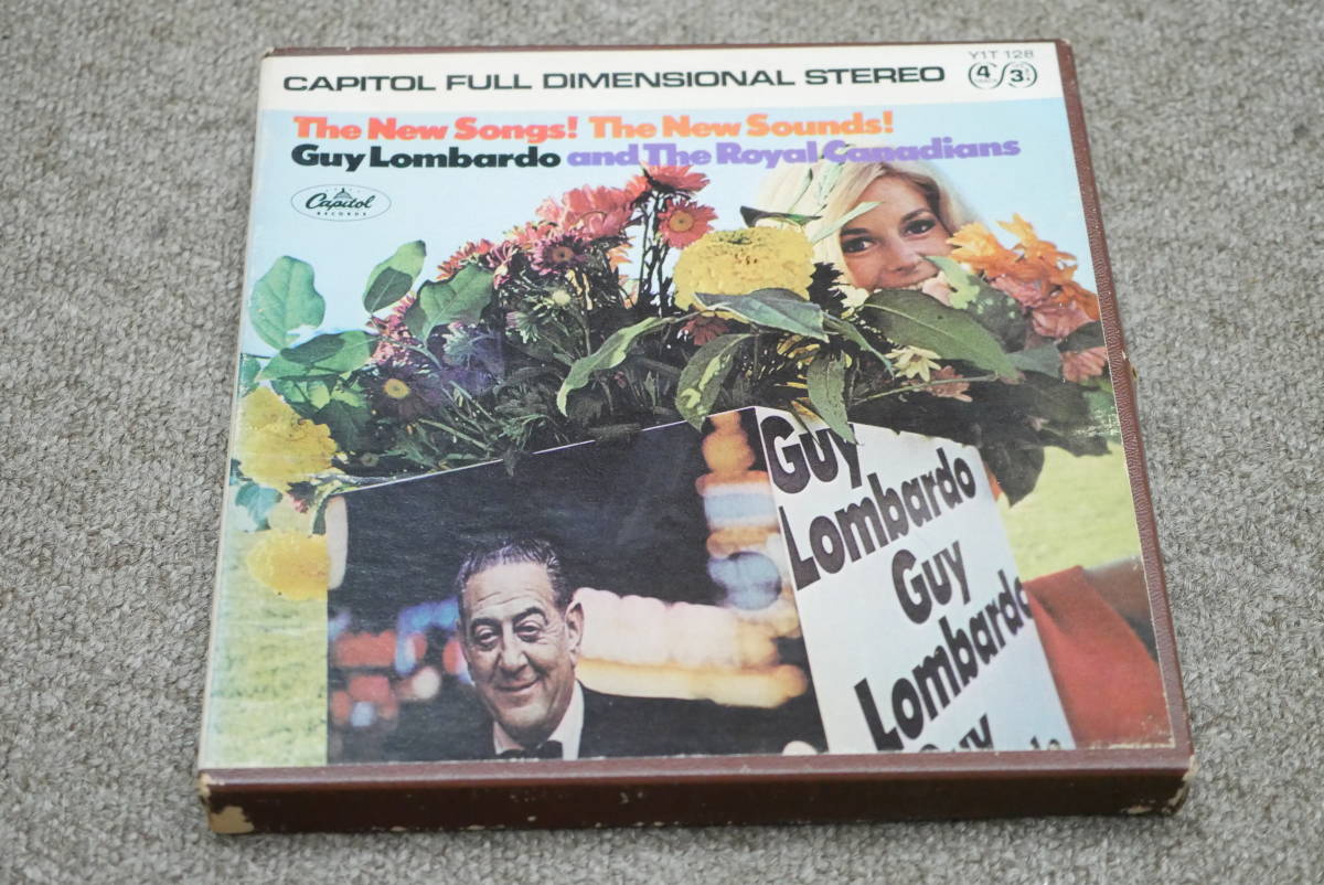  open reel music tape 7 number GUY LOMBARDOgai* long bird Royal Canadian Caputal Y1T-128 modern Jazz POPS