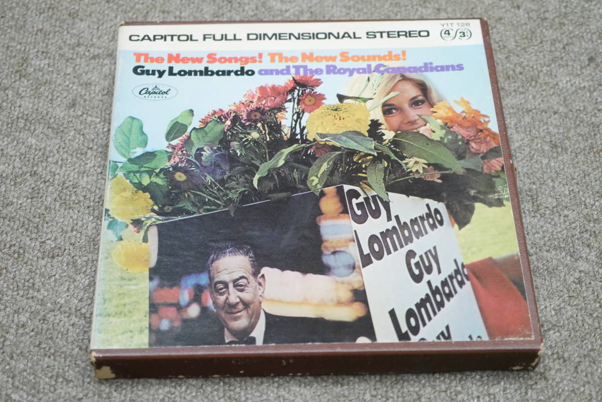 オープンリール ミュージックテープ 7号 GUY LOMBARDO ガイ・ロンバード ロイヤルカナディアン Caputal Y1T-128 モダンジャズ POPS