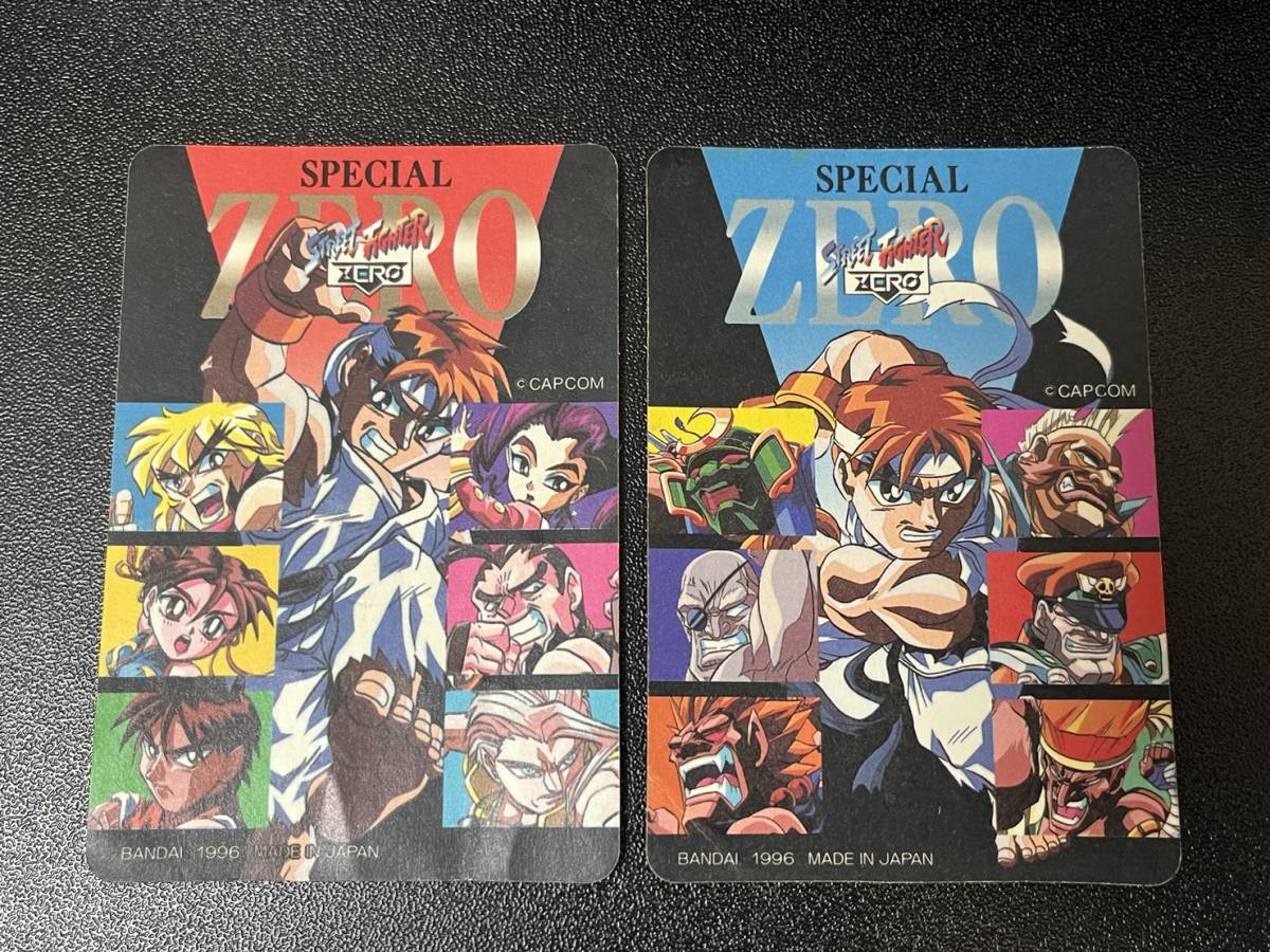 スーパーストリートファイターZERO カードダス 4枚セット No.3 5 6の画像5