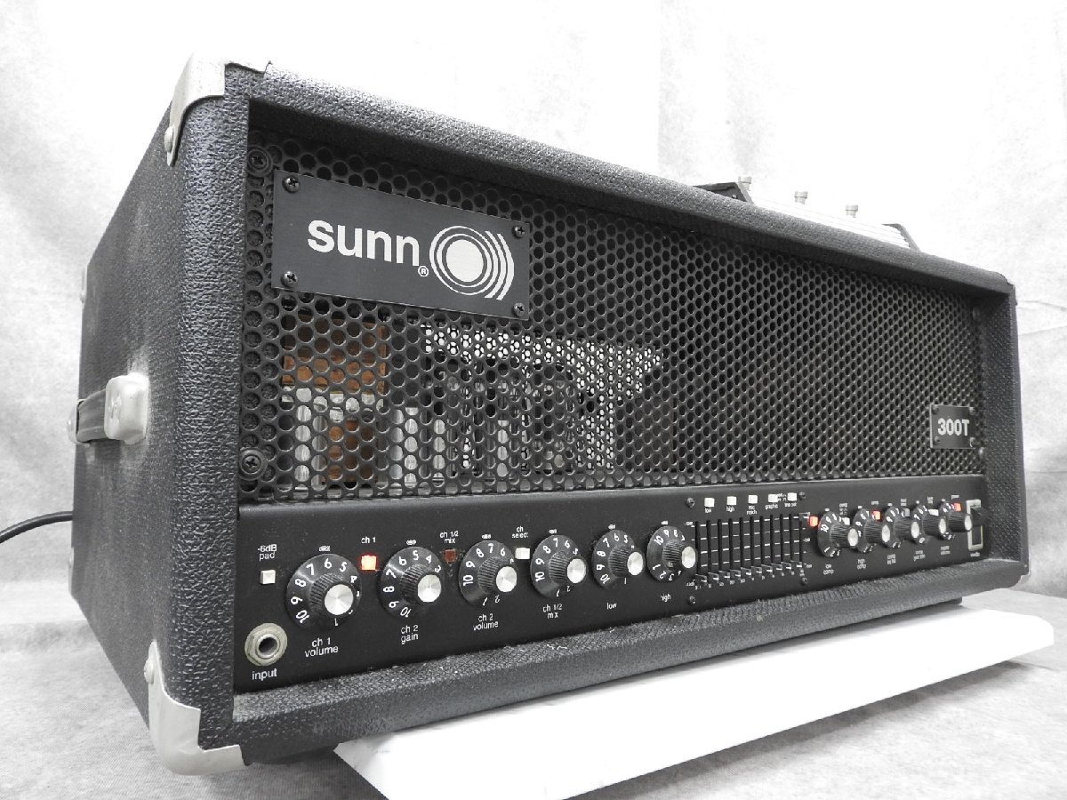 〇【神殿店】SUNN サン 300T 真空管ヘッドアンプ フットスイッチ付き　〇中古〇_画像1