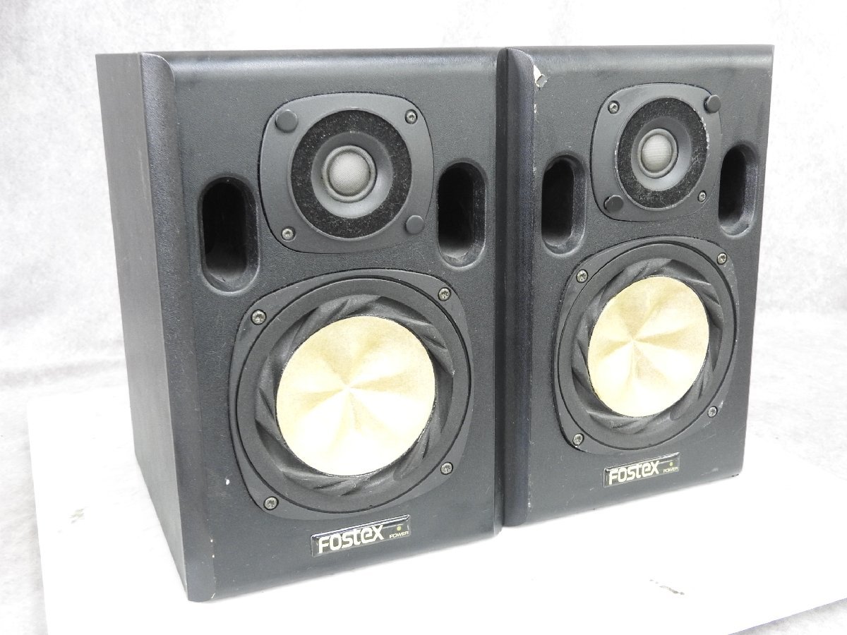 ☆ FOSTEX フォステクス パワードスピーカーペア NF-01A ☆中古☆_画像1