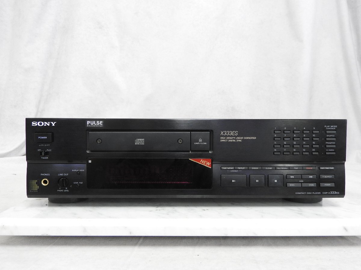 ☆ SONY ソニー CDP-X333ES CDプレーヤー ☆ジャンク☆_画像2