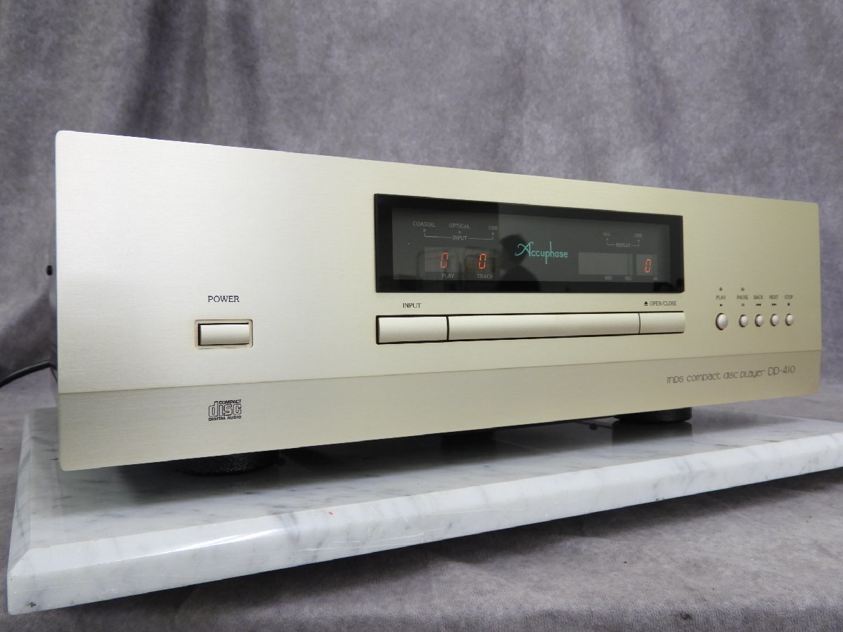 ☆ Accuphase アキュフェーズ DP-410 CDプレーヤー 箱付き ☆中古☆_画像1