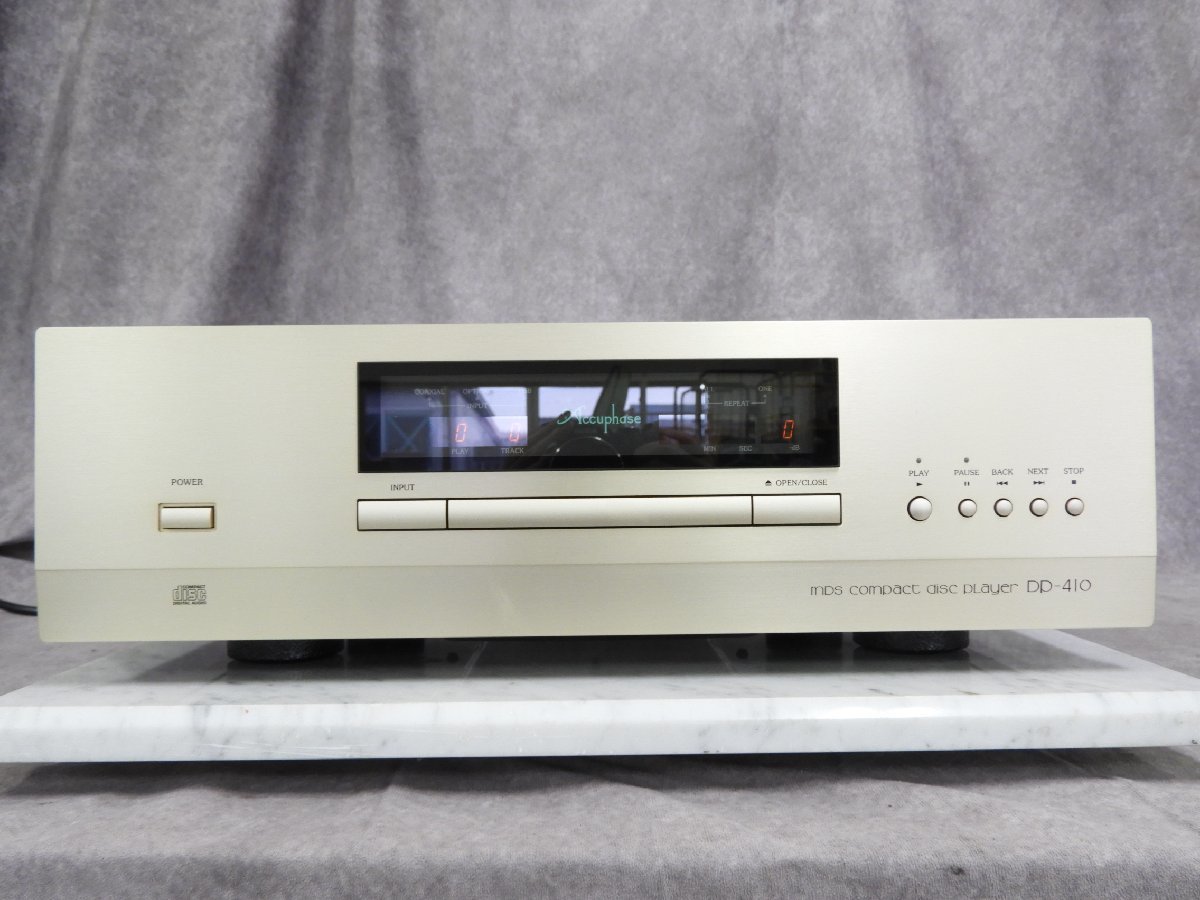 ☆ Accuphase アキュフェーズ DP-410 CDプレーヤー 箱付き ☆中古☆_画像2