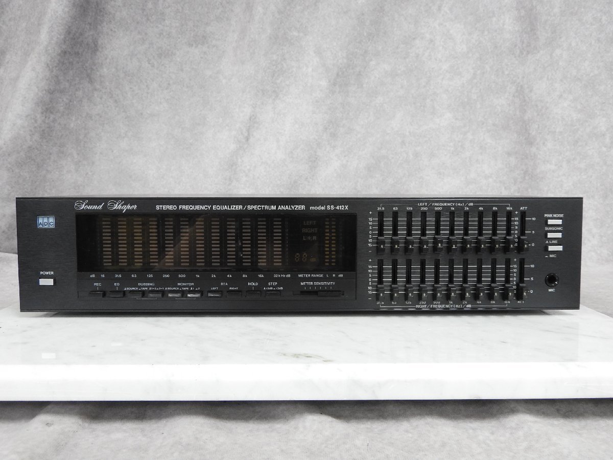 ☆ ADC SS-412X グラフィックイコライザー ☆中古☆_画像2